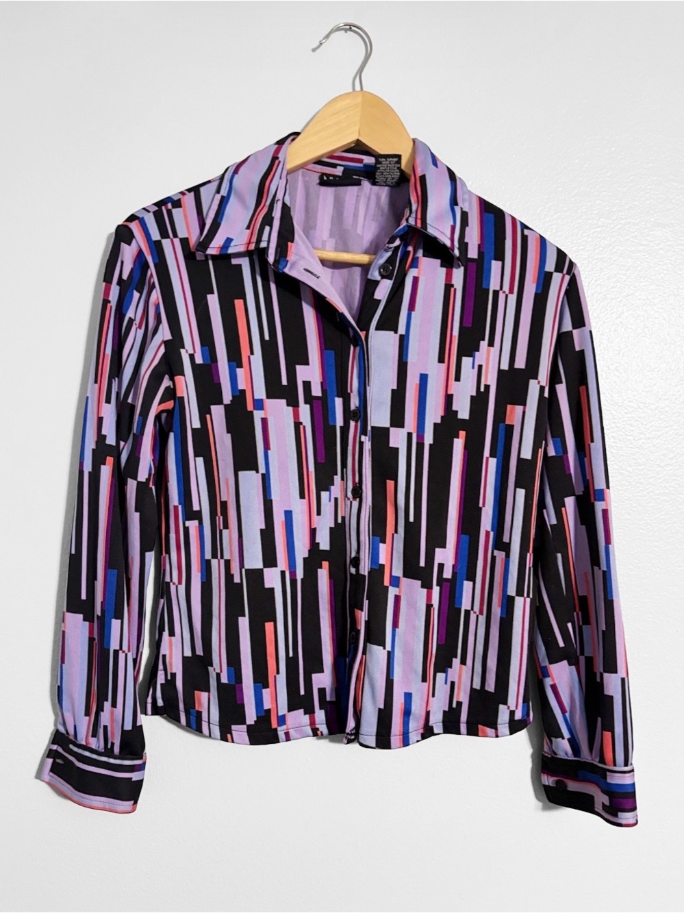 NY & Co Vintage Psychedelic Disco Top